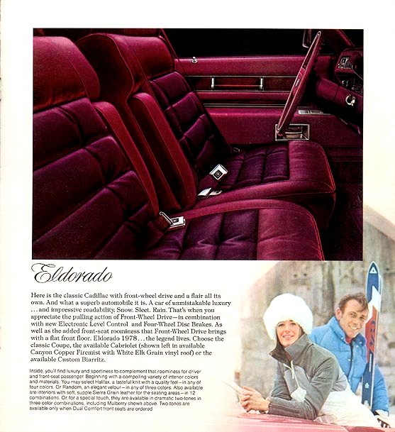 1978 Cadillac Brochure Page 3